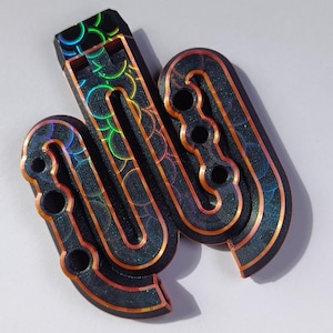 Holographic Octo Harmonizer - G Major Scale -  Unique Harmonic Drone/Double Flute / Whistle, Pocket flute, Unique Travel Instrument