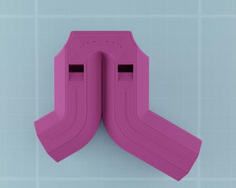 Hand Tune 3D Files - Turn your hand(s) into a whistle! Easy-to-use hand flute accessory. Creates unique bird and R2D2 sounds and pitches!