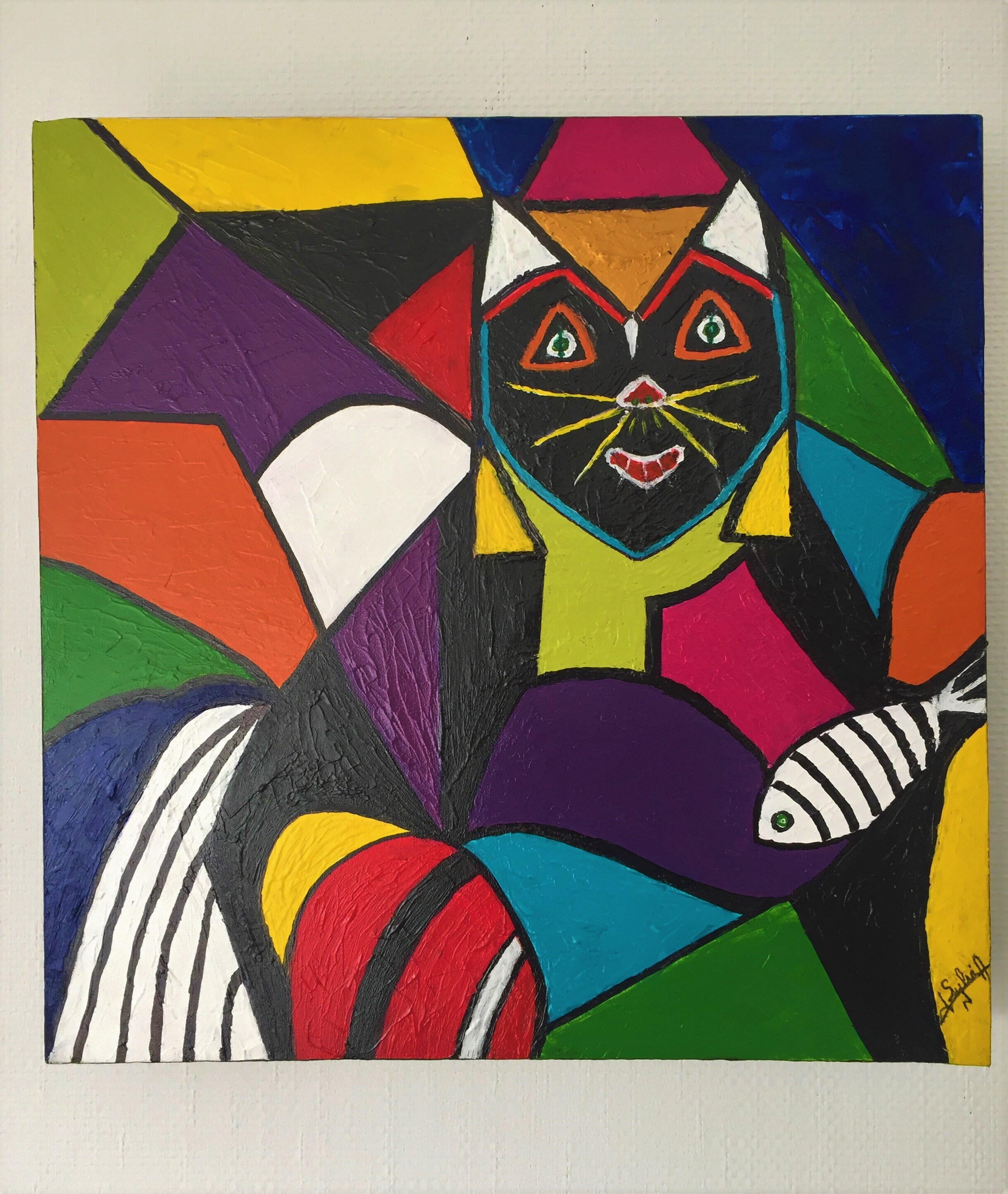 Tableau Contemporain 50cm X50cm