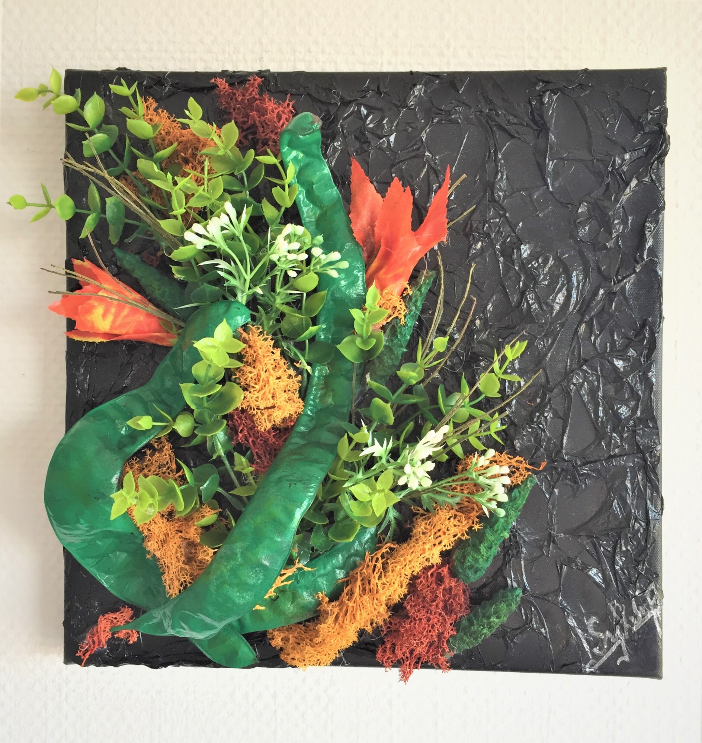 Tableau Végétalisé 30 X30 cm