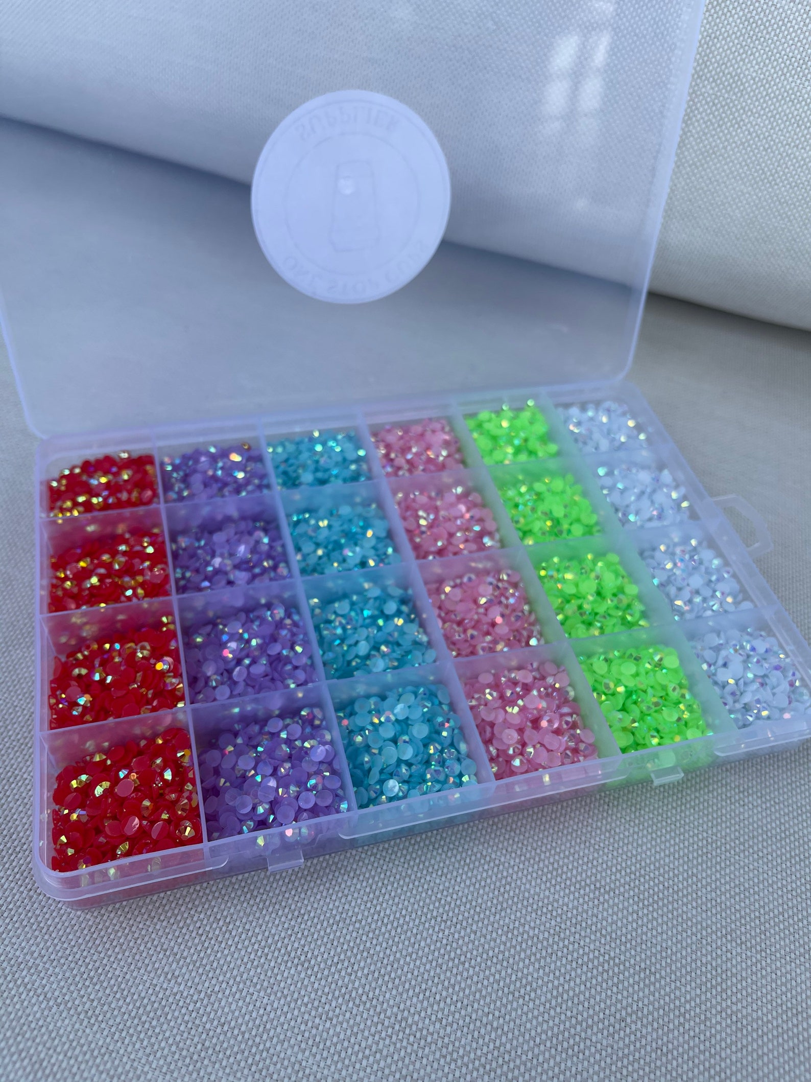 Candy Jelly Rhinestone Kit Rhinestones Rainbow Box/ Jelly Etsy
