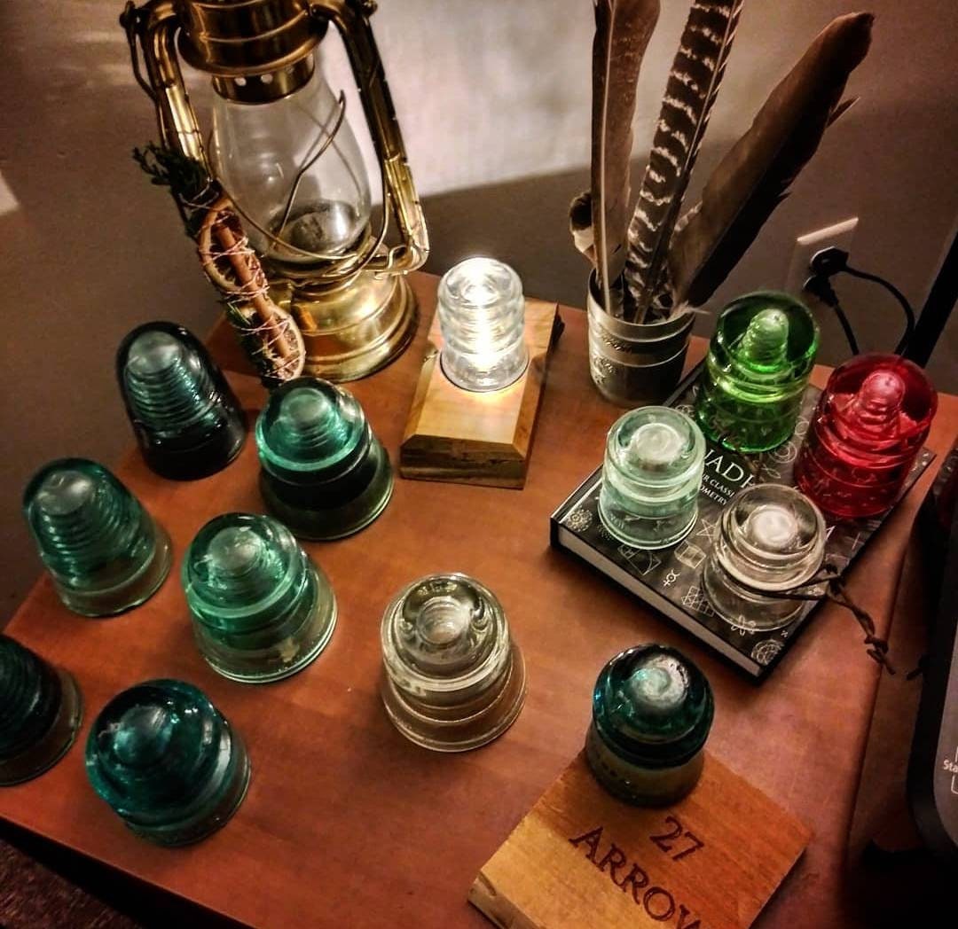 Glass Insulators for sale compared to CraigsList Only 2 left at 65