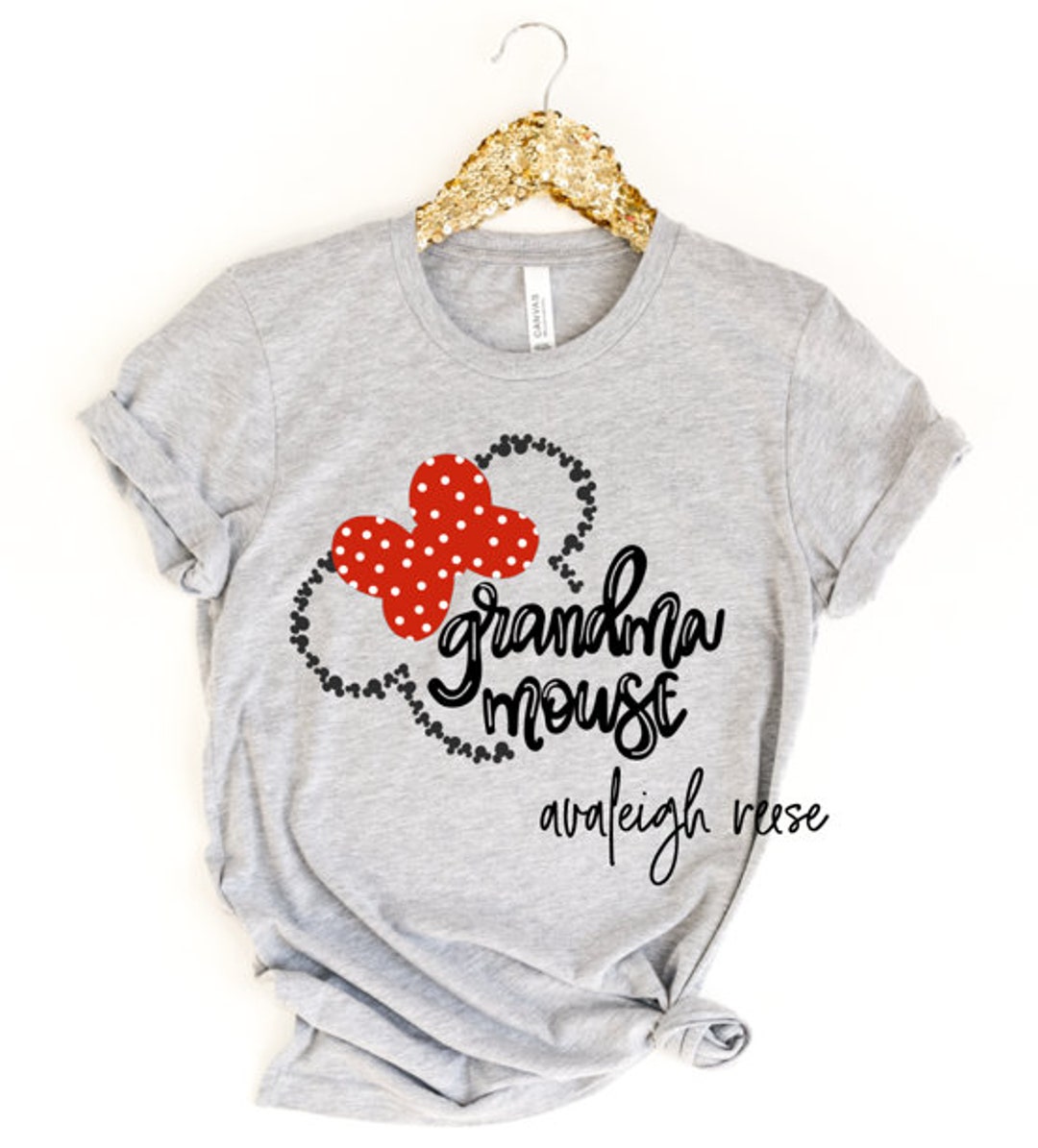 Disney Grandma Shirt,disney Inspired Grandma Mouse Tshirt,best Grandma