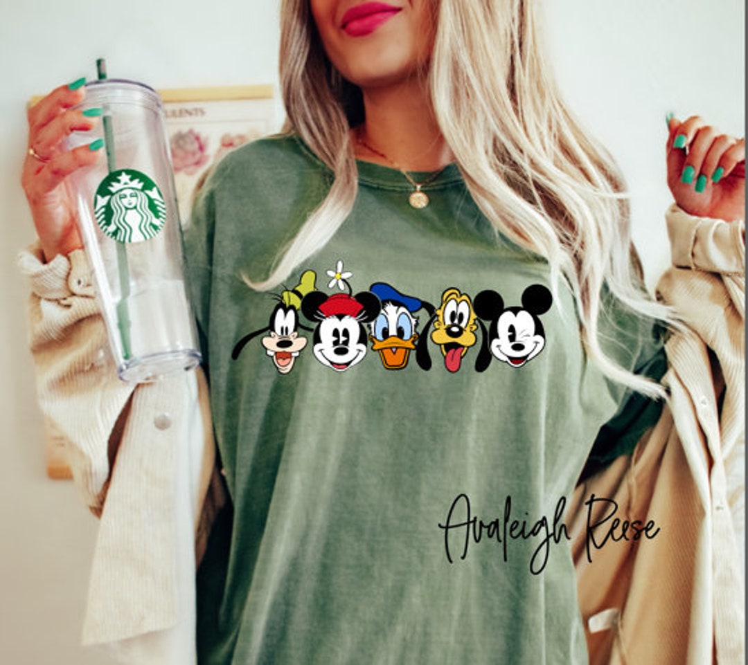 Vintage Disney Character Shirt 90's Disney Shirt, Vintage Mickey, Retro