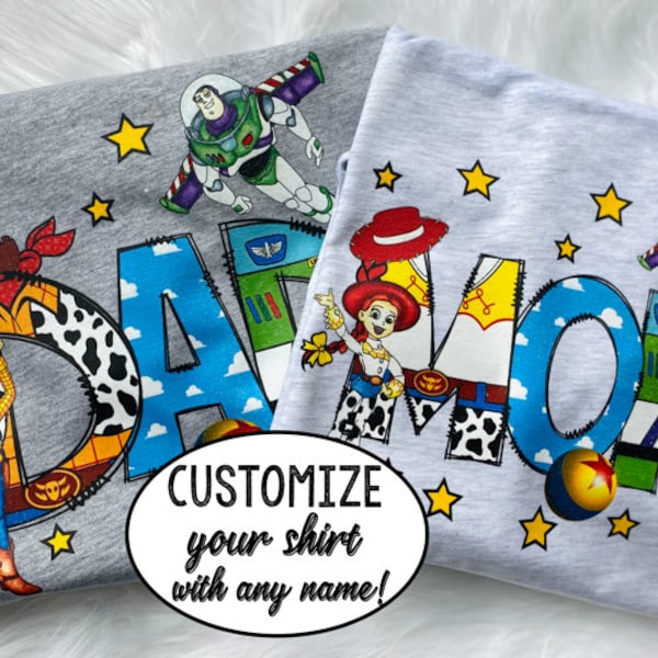 Toy Story Mom And Dad Shirts, Buzz Lightyear Shirt, Toy Story Family Birthday Shirt, Toy Story Personalized Shirt