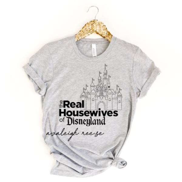 Disney Castle Tees The Real Housewives of Disneyland Shirts  womens Unisex Shirts