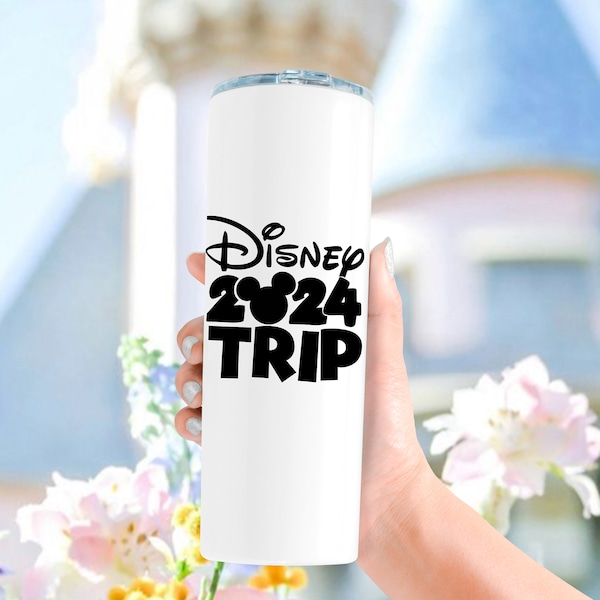 Disney Autograph 20oz Tumbler - Disney Tumbler with Lid and Straw  - Gifts for Her