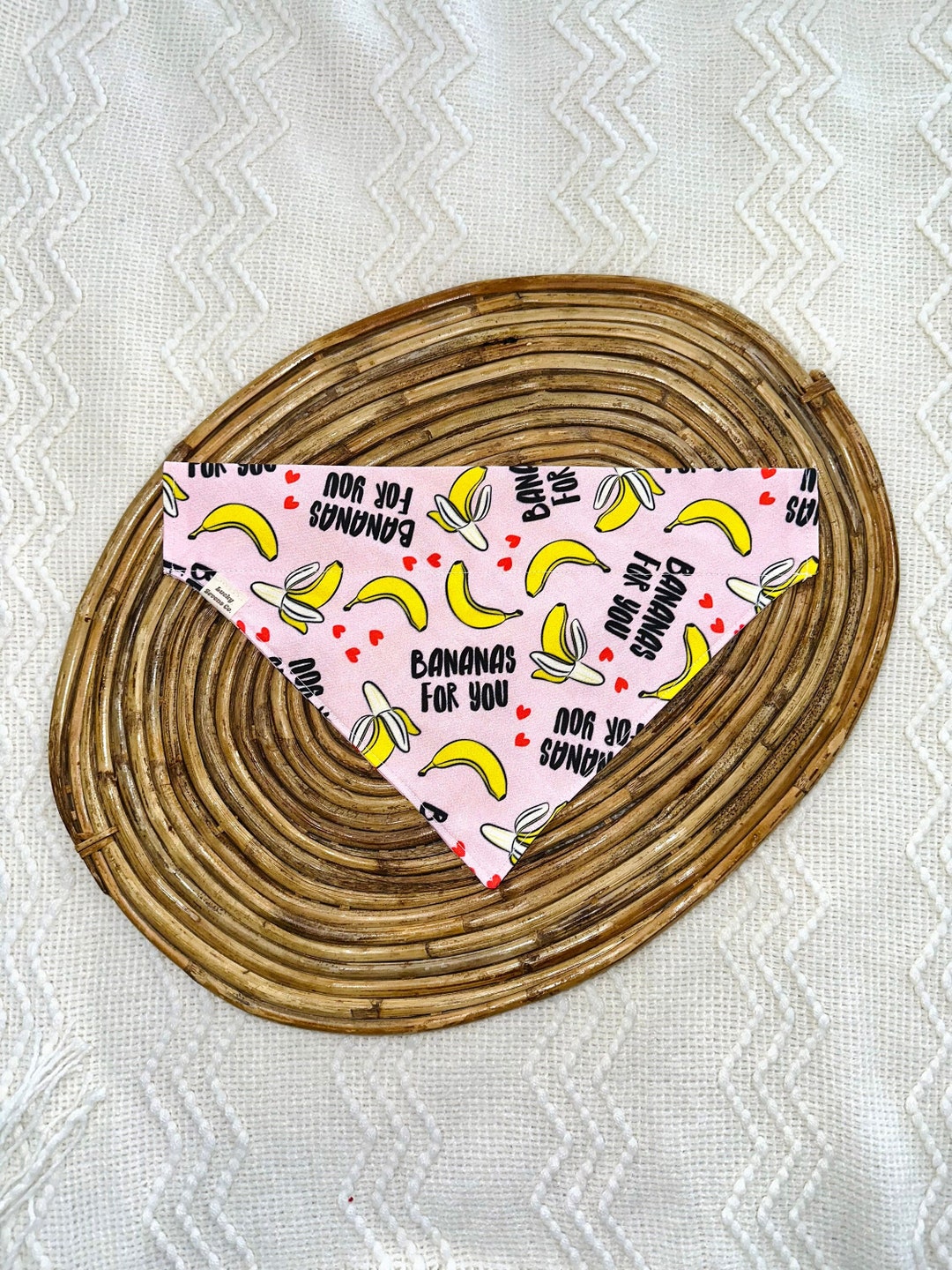 Bananas for You Bandana Etsy