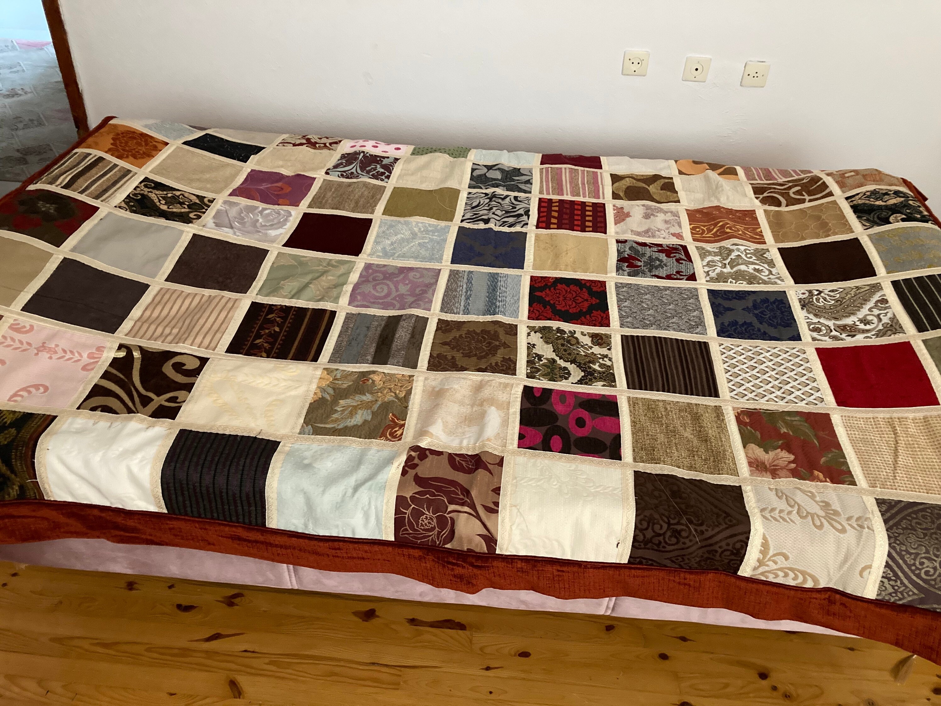 Bed Cover,turkish Bed Cover,tradatinol Turkish Patch Fabric Bed Cover