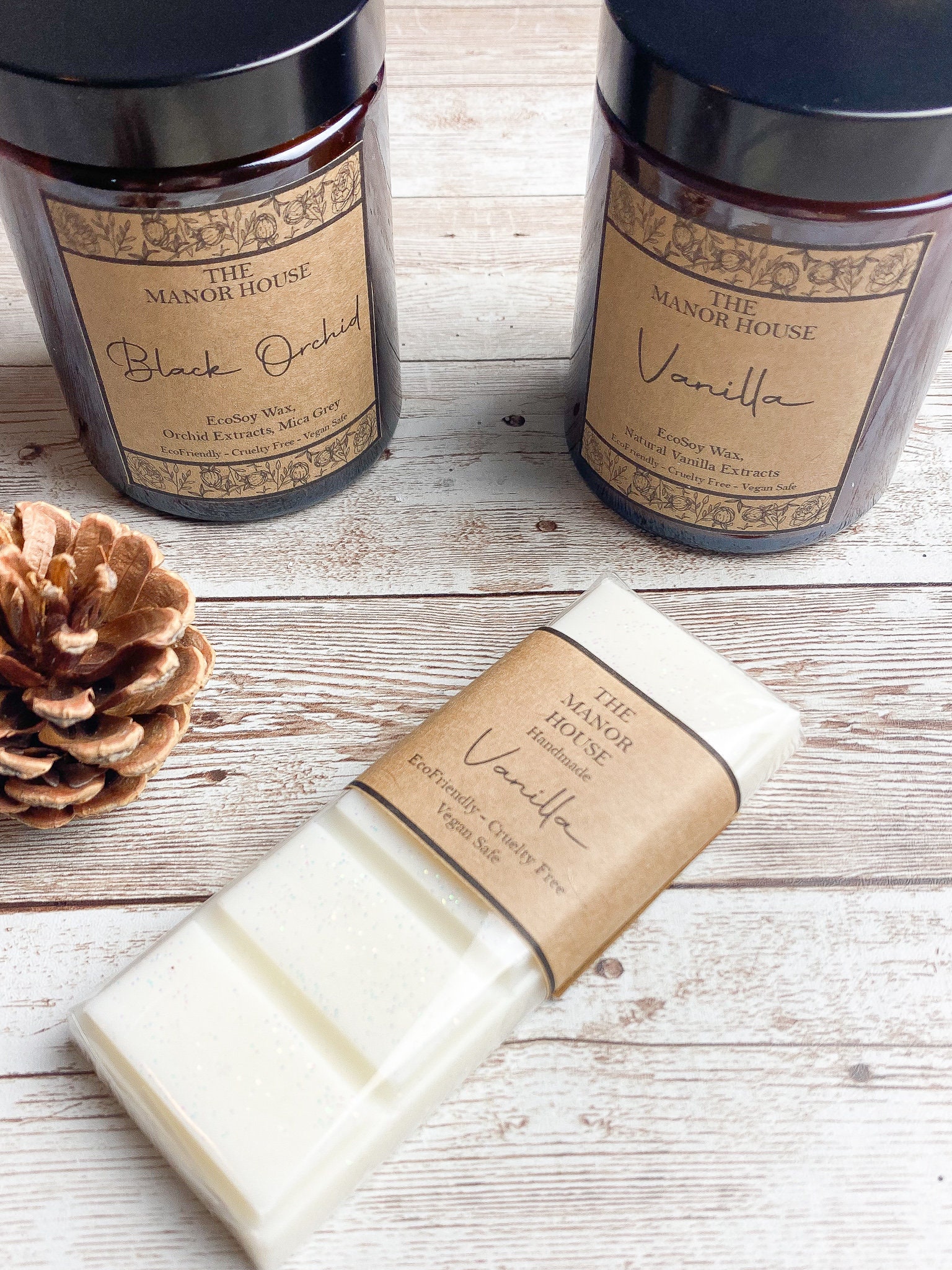 Natural Soy Candle & Wax Melt Set Ecofriendly Vegan Etsy