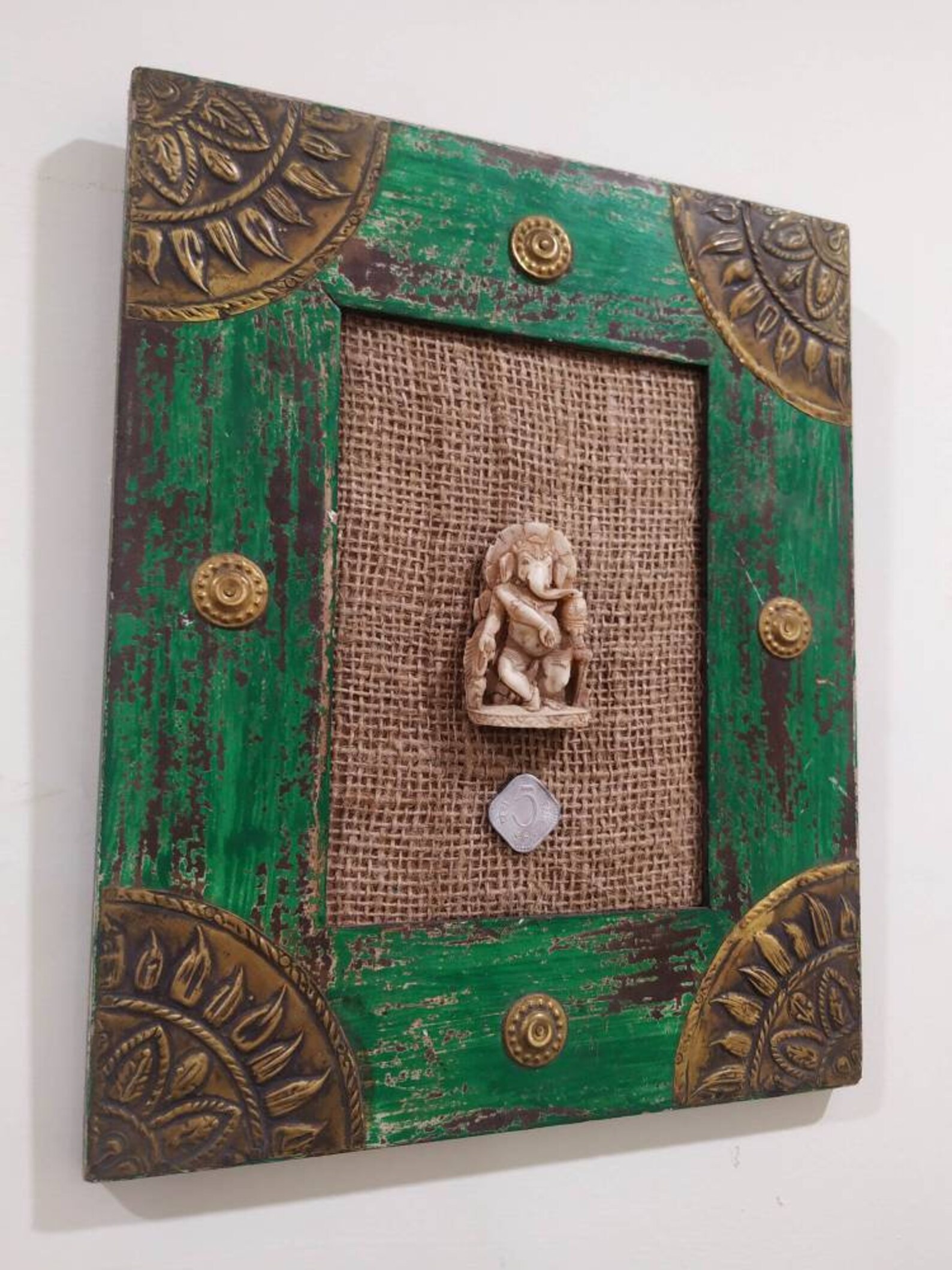 Vintage Handcarved Wooden Wall Frame Indian Wooden Frame with Etsy