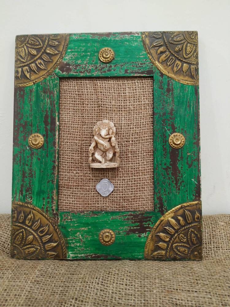 Vintage Handcarved Wooden Wall Frame Indian Wooden Frame with Etsy