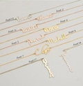 Custom Name Necklace, 18K Gold Plated Name Necklace, Personalized Name Necklace, Birthday Gift for Her, Christmas Gift, Gift for Mom
