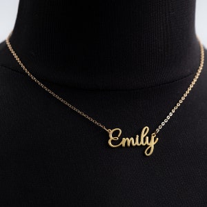 Personalised 18KGold & 18KRose Gold Plated / Silver Necklace/ Mother’s days gift/Christmas Gift / Jewelry / Personalised Gift / Customised