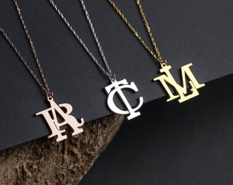 Custom Name Necklace, 18K Gold Plated Name Necklace, Personalized Name Necklace, Birthday Gift for Her, Mothers Day Gift, Gift for Mom