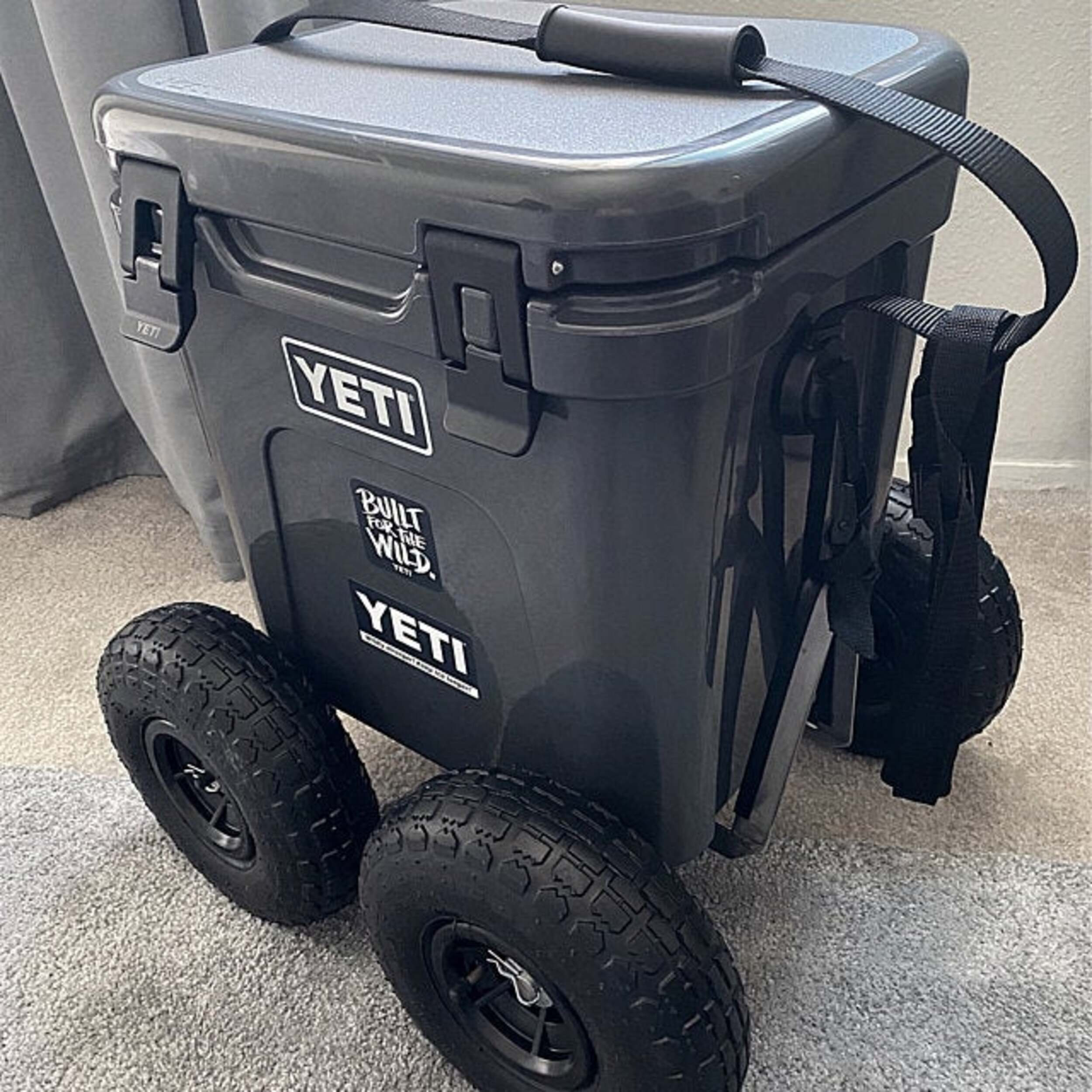 Wheel cooler with 10 pneumatic rubber tires for YETI 24 Etsy