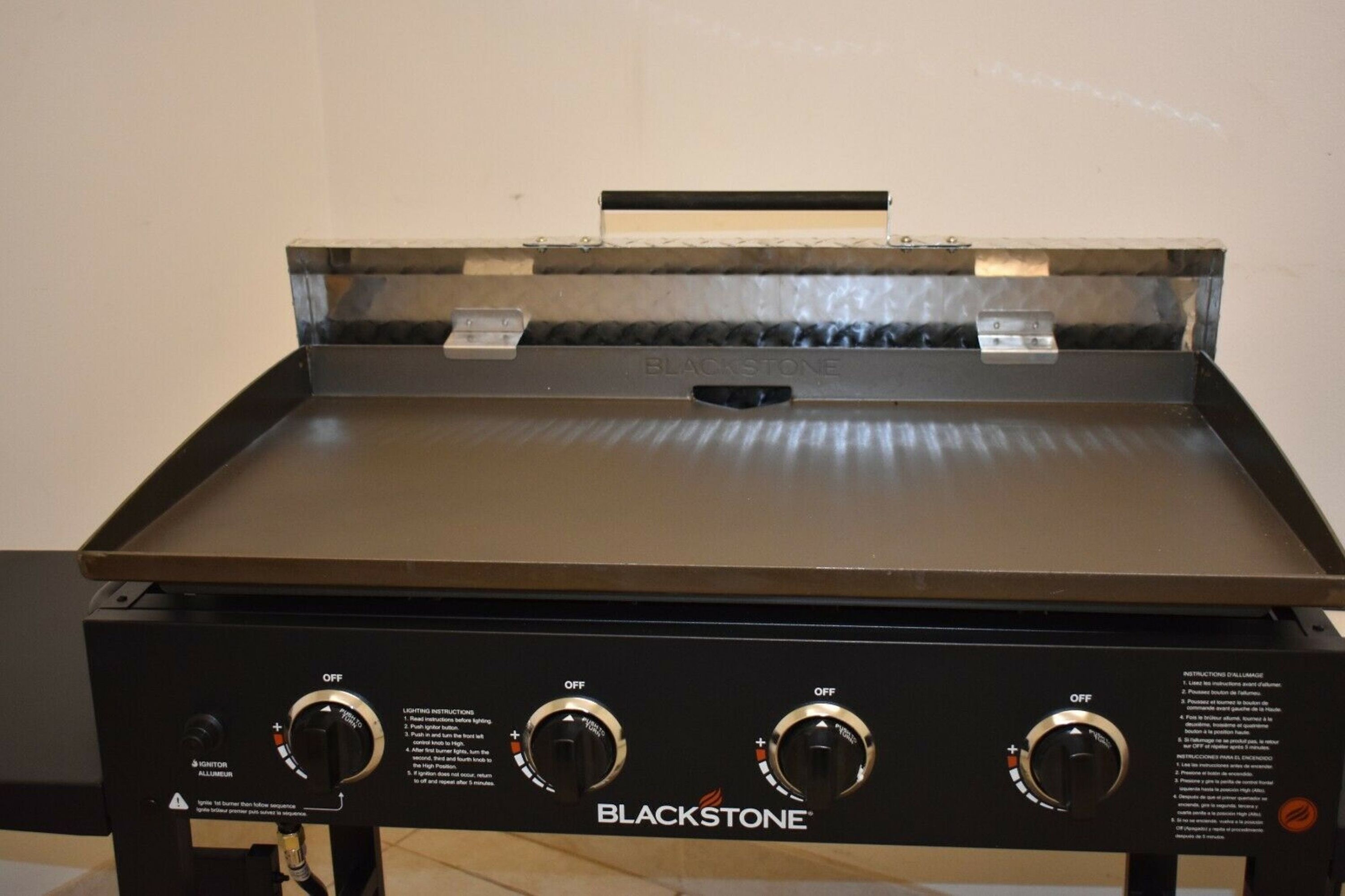 Diamond Plate Blackstone Griddle Cover 36 Inch Convenient Etsy