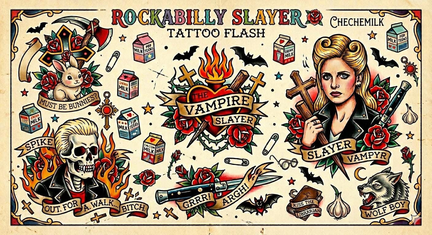 Amazing Buffy The Vampire Slayer Tattoo Photos