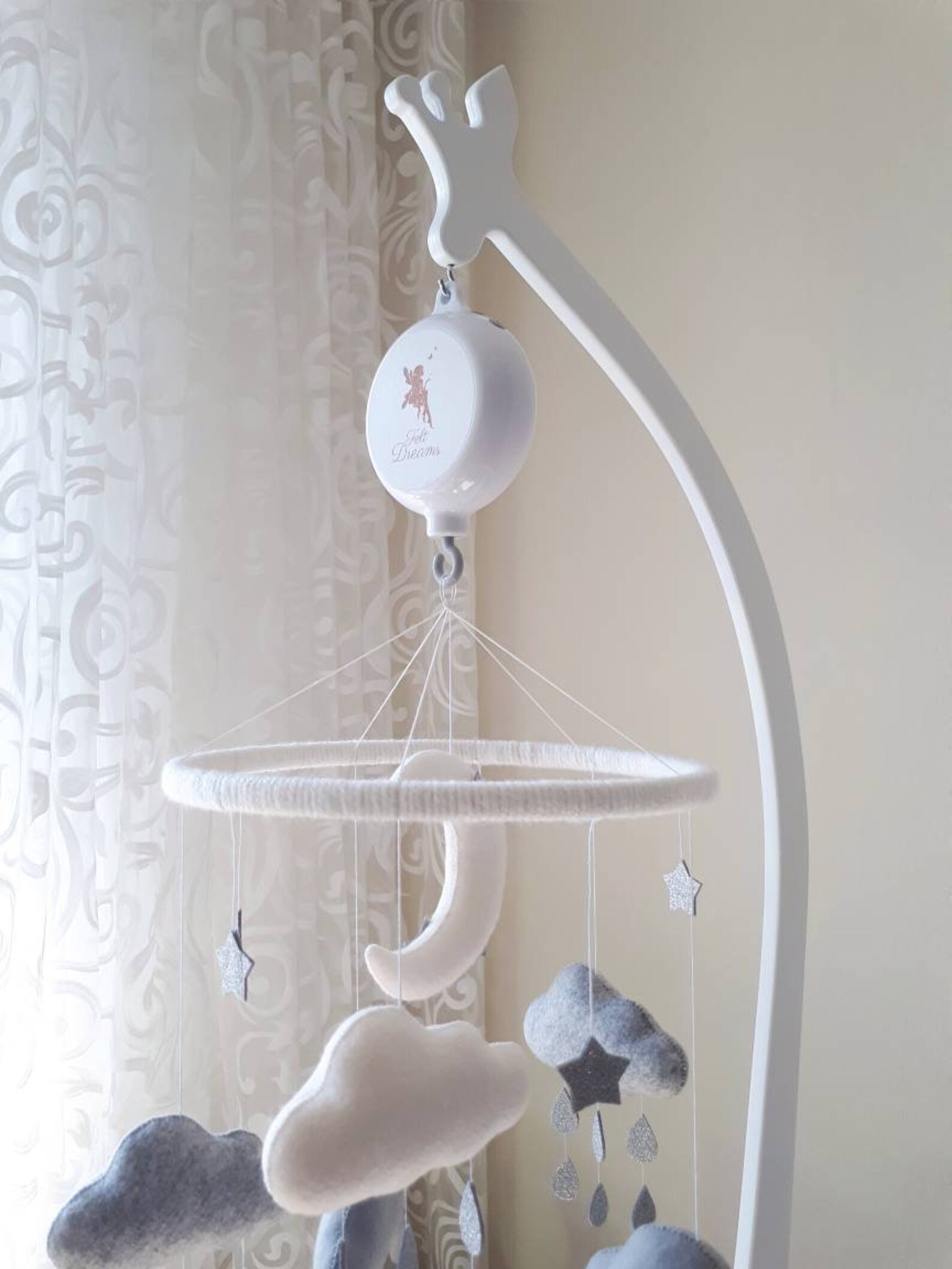 Baby mobile arm baby mobile hanger baby crib attachment Etsy