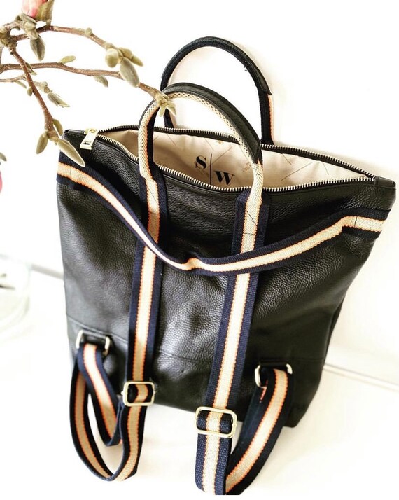 tasche leder rucksack