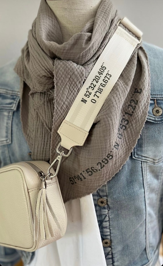 Taschengurt mit karabiner silber Clearance