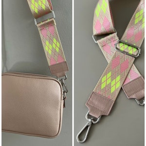 Belt strap silver change belt bag strap belt belt for bags bags strap leather powder pink change belt bag strap wide belt