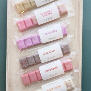 VALENTINE&#39;S DAY Wax Melts Bars/Snap Bar wax melt/Love Spell/Dark Kiss/Pink Sugar Snap Bar /nontoxic wax melt
