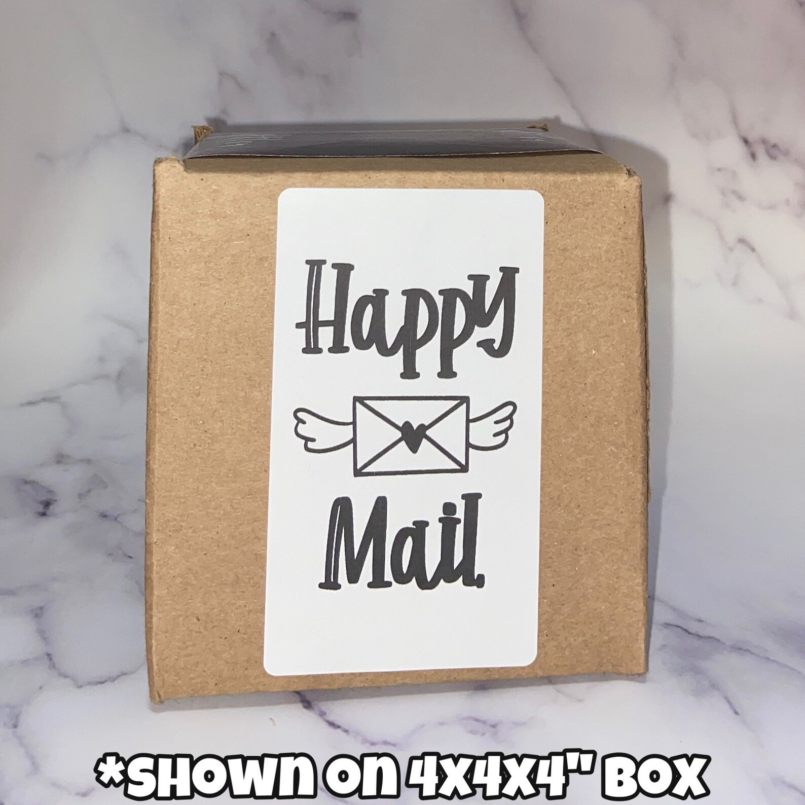Happy Mail Stickers Packaging Stickers Packaging Labels Etsy