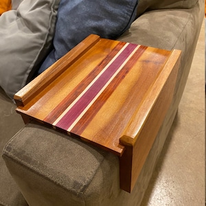 Sofa / Couch Armrest Table / Tray / Coaster - Gift for Him or Her / Birthday / Anniversary / Father&#39;s day