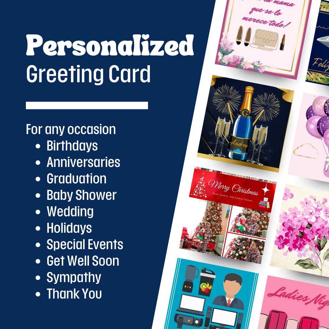 Personalized Greeting Cards for Any Special Occasion | Birthday Card