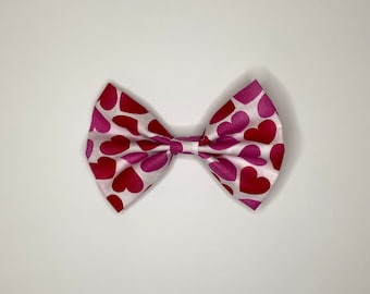 Sweetheart Hair Bow Sweetheart Hair Clip XOXO bow I Love You Hair Bow Sweetheart Valentine\u2019s Day Hair Clip Valentine/'s Hair Clip