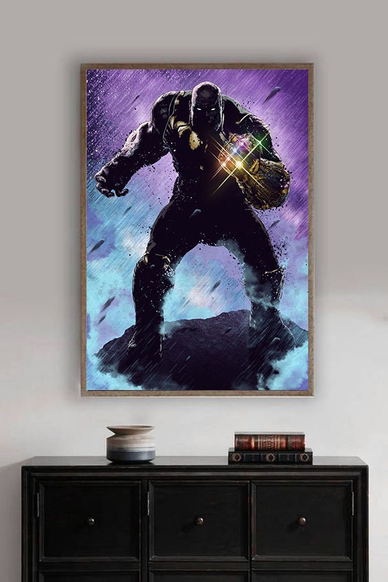 Thanos Poster | Etsy