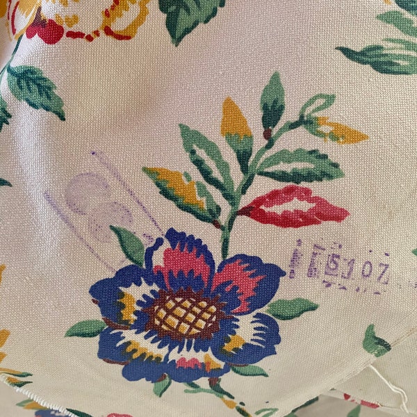1940s Fabric - Etsy UK