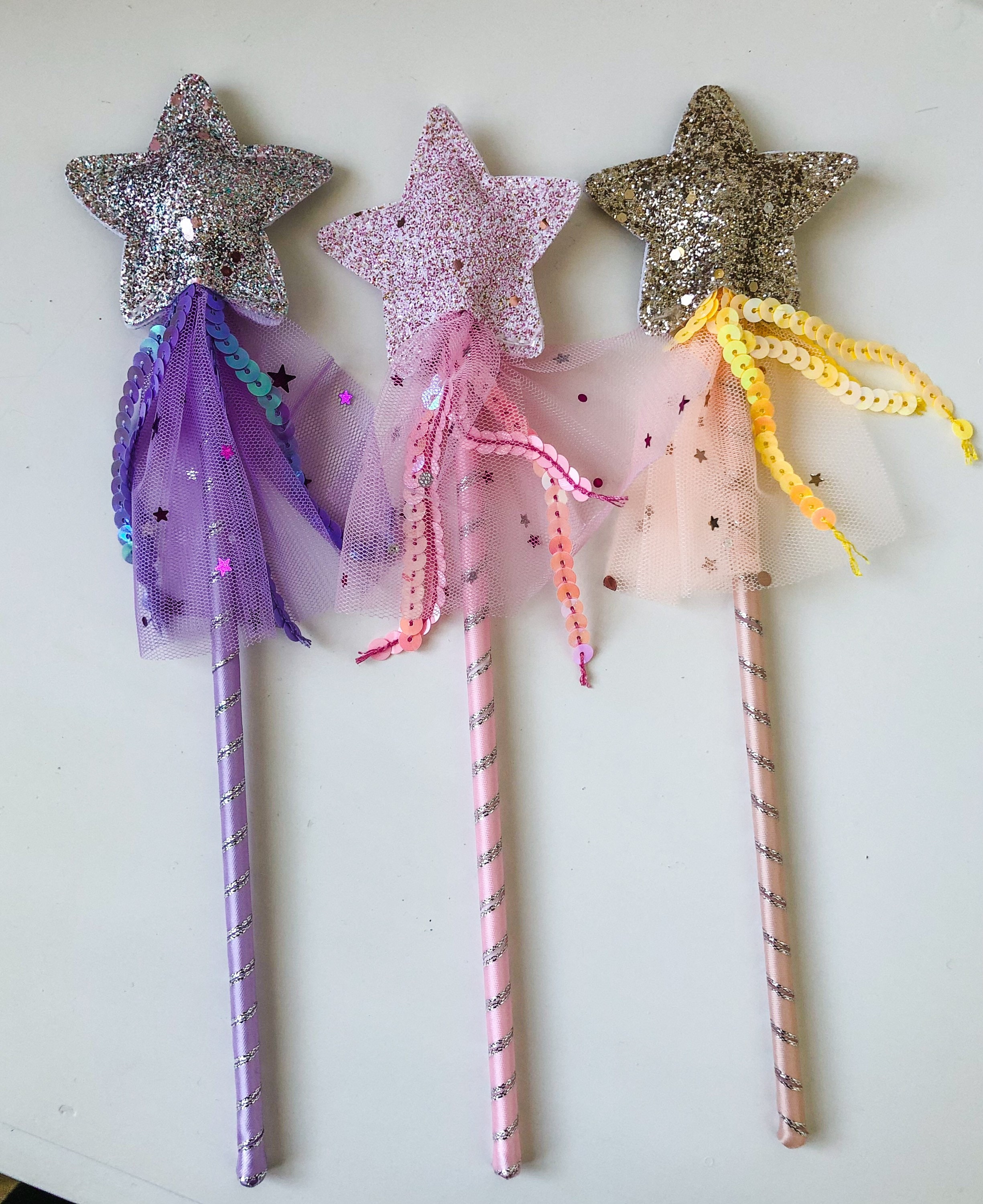 Magic Wand. Princess Wand. Pretend Wand. Sparkle Wand. Girls Wand. Star