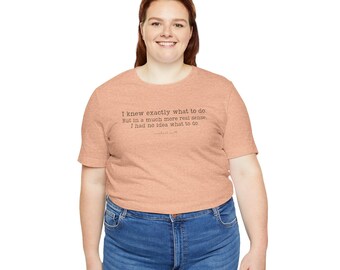 The Office Unisex Tee - Michael Scott Quote T-Shirt, Funny TV Show Shirt, Dunder Mifflin Top, Gift for Office Fans, Soft Cotton Tee