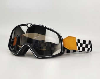 Motorcycle Goggles MTB ATV | Motocross | Ski Glasses | Sport Sunglasses | Retro Vintage Goggles Style