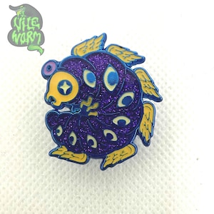 Angelic Grubby Enamel Pin | Eldritch Entomology