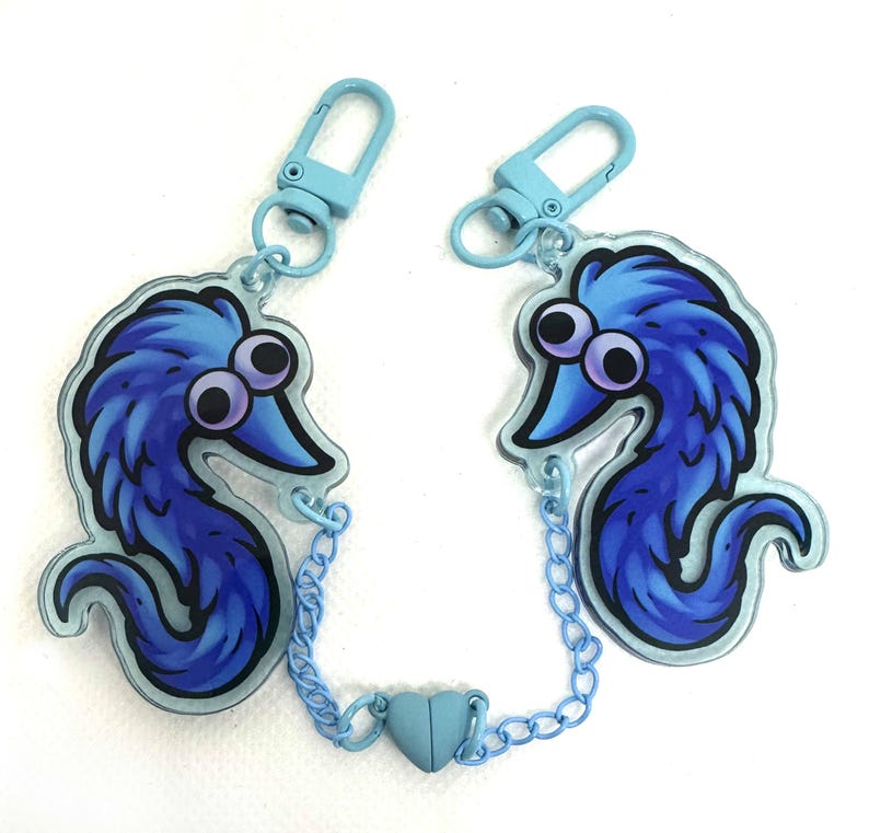 Worms in Love | Worm on String Heart Connected Keychain | Mix and Match ...