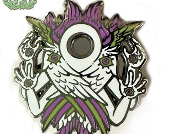 Genderqueer Pride Angel Enamel Pin | LGBT+ Angels