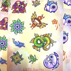 Angel Buddies Vinyl Sticker Sheet