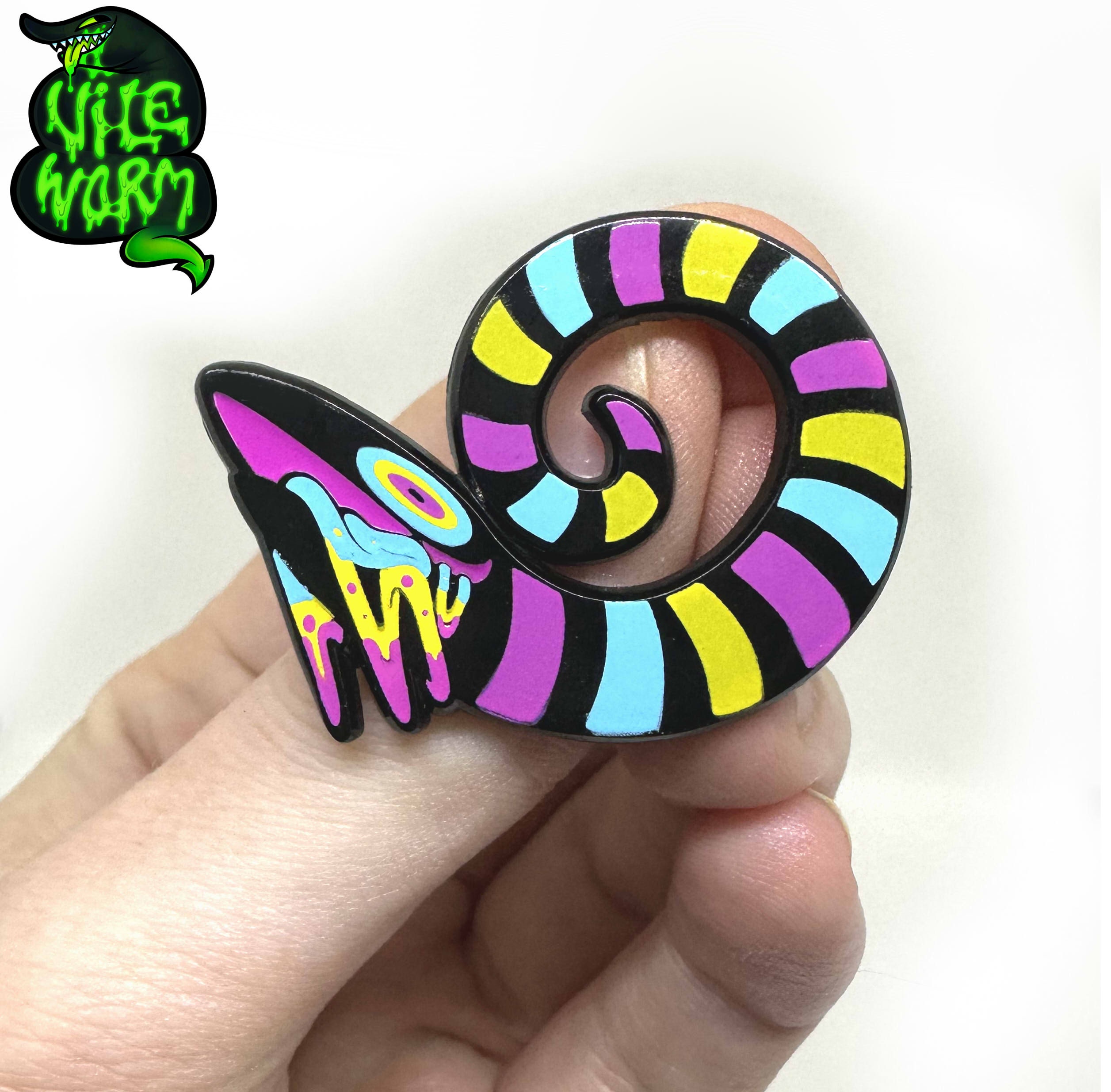 Primal Pin Spiraling | Enamel Pin - Etsy