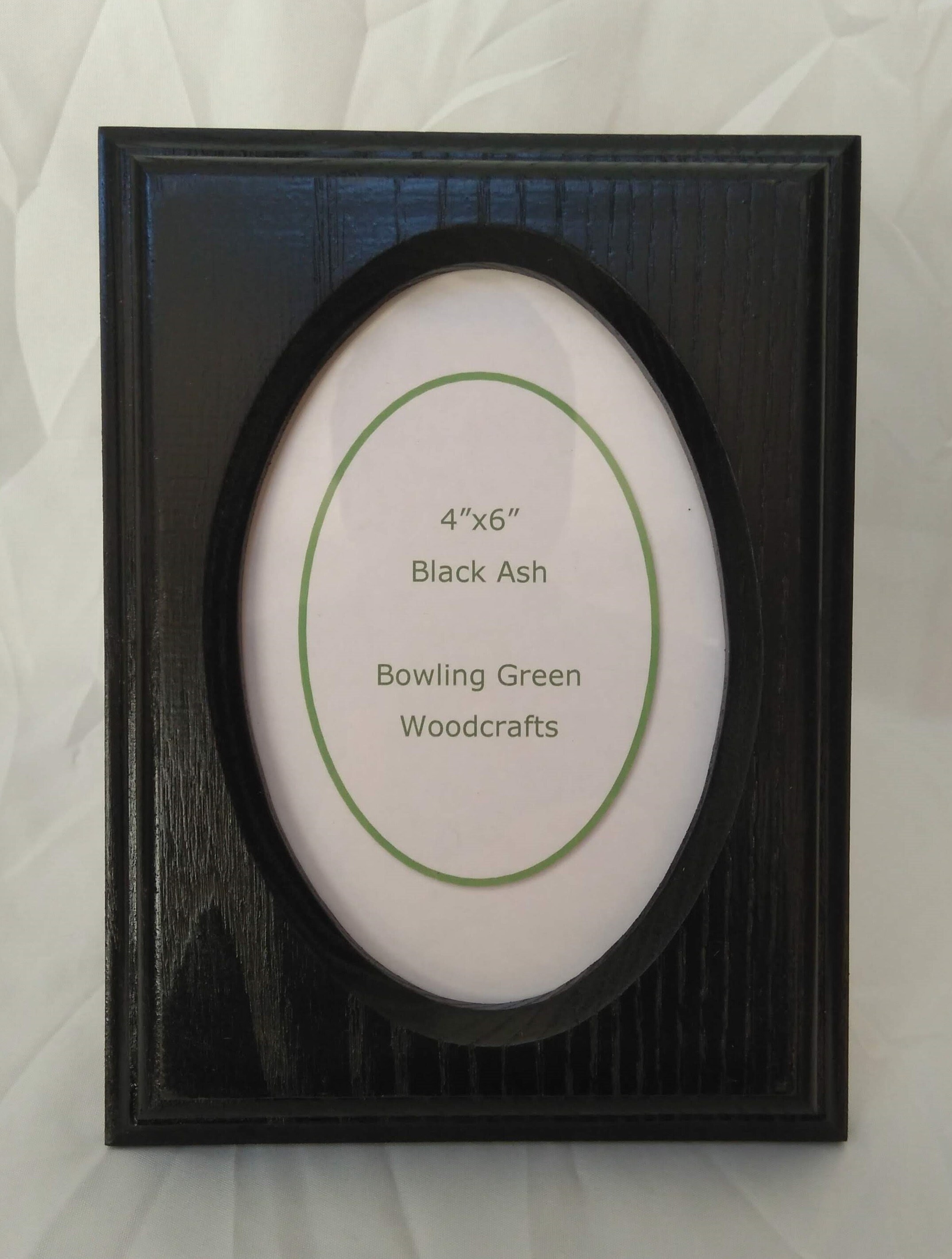 4x6 Solid Hardwood Oval Photo Frame Etsy