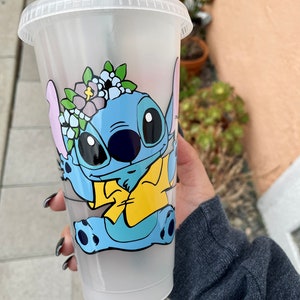 Floral Stitch Cold Cup