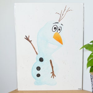 Olaf en Aquarelle, à encadrer Bild 2