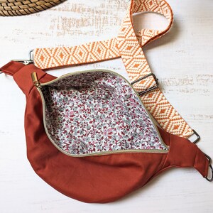 Plain fabric fanny pack image 10