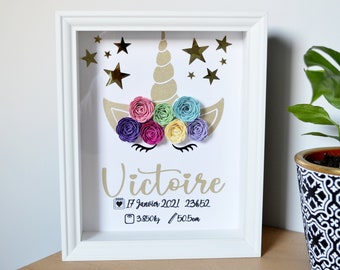 Cadre Licorne Etsy