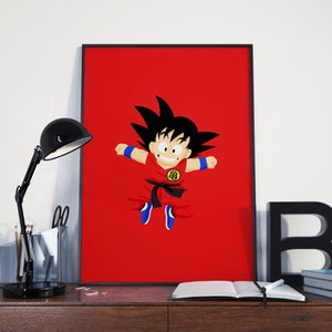 Dragon Ball Z Anime Die Cut 3D Goku Character Kids Backpack