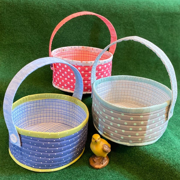Quilted Easter Baskets