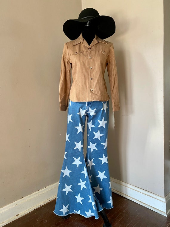 Vintage Billy The Kid Western corduroy shirt Gem