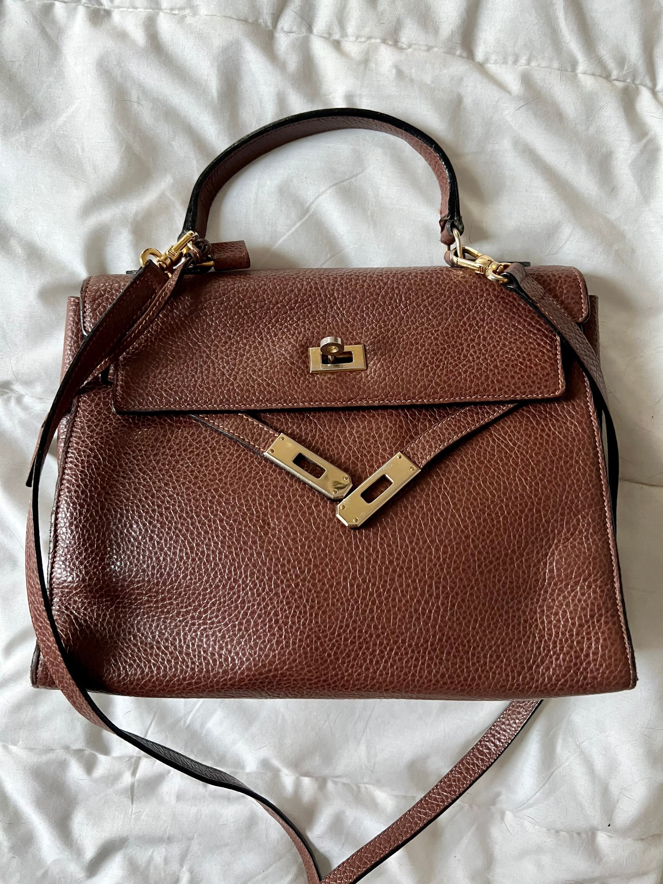 Kelly Replicas Bolsos Piel Bolso Estilo Kelly Bolso De Piel